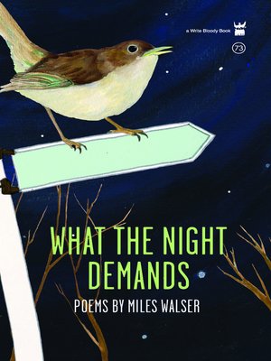 cover image of What the Night Demands
